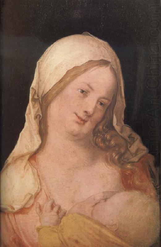 Albrecht Durer The Virgin suckling the Child